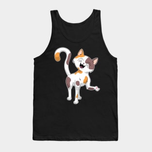 Cute Calico Cat Tank Top